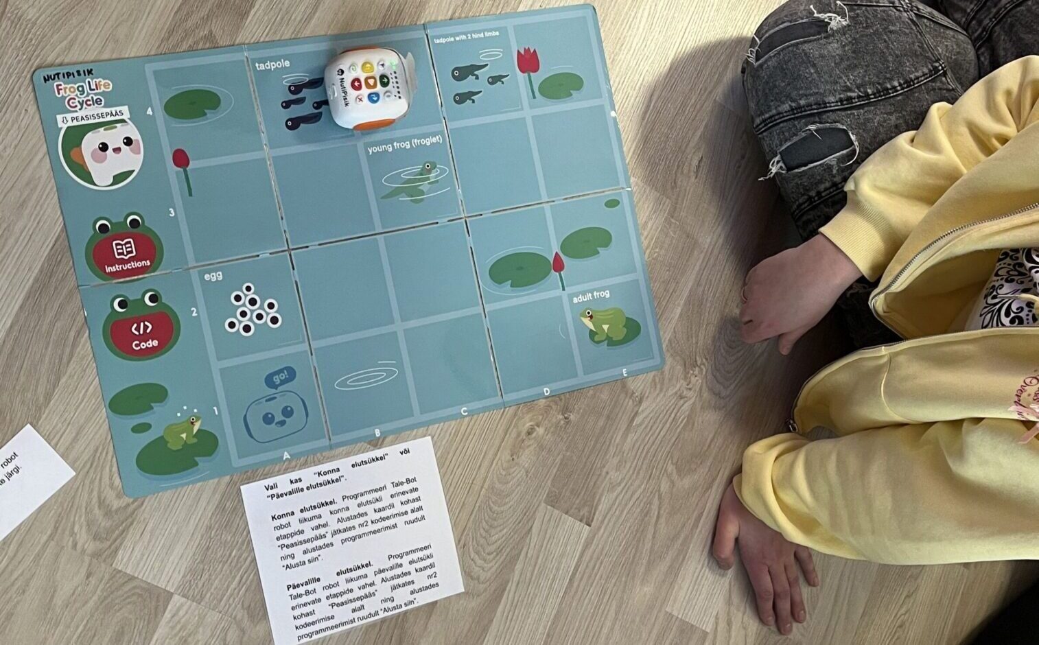 Tale-Bot Pro robootika koolitusel